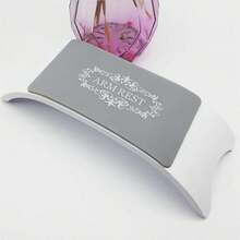 2个美甲手枕+桌面垫，可折叠蕾丝波点图案美甲硅胶垫，柔软可拆卸毛巾手枕，适用于美甲沙龙、居家美甲、节日礼物（白色、粉色、黑色） - 彩色 - 查看 7