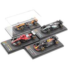 Burago Red Bull 2025 Season 1:64 Scale  SF25,  RB21,  W16 E Performance,  MCL39 Alloy Diecast Miniature F1 Racing Car Collection Toys - RB21#1 - View 1