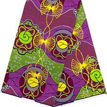 African Batik Wax Print Polyester Fabric Ankara Style 1/3/6Yard Precut 44 Inch Wide Colorfast And Easy Care Sewing Cloth For Tailoring Traditional Nigerian Ghana Senegal Inspired Clothing Dress Skirt Top Kimono Robe Headwrap Scarf And Accessories Tote Bag Backpack Pouch Quilting Patchwork Cushion Cover Curtains - Batik Fabric - View 10