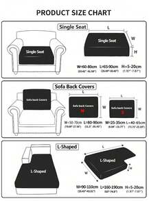 1pc Thick Warm Jacquard Soft Velvet Anti-Slip Sofa Seat Cushion Cover, Style Soft & Skin-Friendly Pet-Proof Elastic Sofa Slipcover, Autumn/Winter Anti-Scratch Sofa Skirt Suitable For L-Shaped Combination Sofa And 1/2/3/4 Seat Sofa (Sold Individually) - Beige - View 2