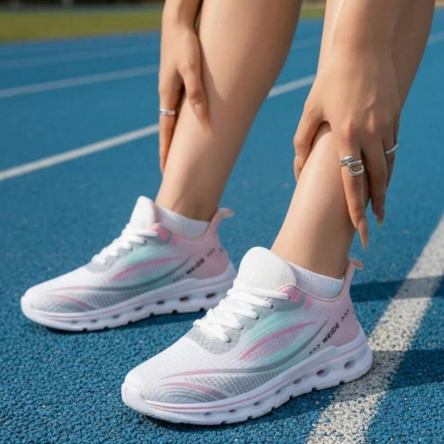 Weide Zapatillas Tenis De Mujer Zapatos Deportivas Transpirables Cómodos Antideslizantes Ligero Moda