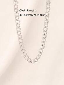 100厘米不锈钢侧链项链，简约18K镀金项链，男女皆宜 - 項鍊 - 查看 17