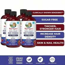 Mary Ruth's Daily Liquid Hair Formula: Sugar-Free, Vegan Hair Support For Thicker, Healthier Hair - 數量 - 查看 10