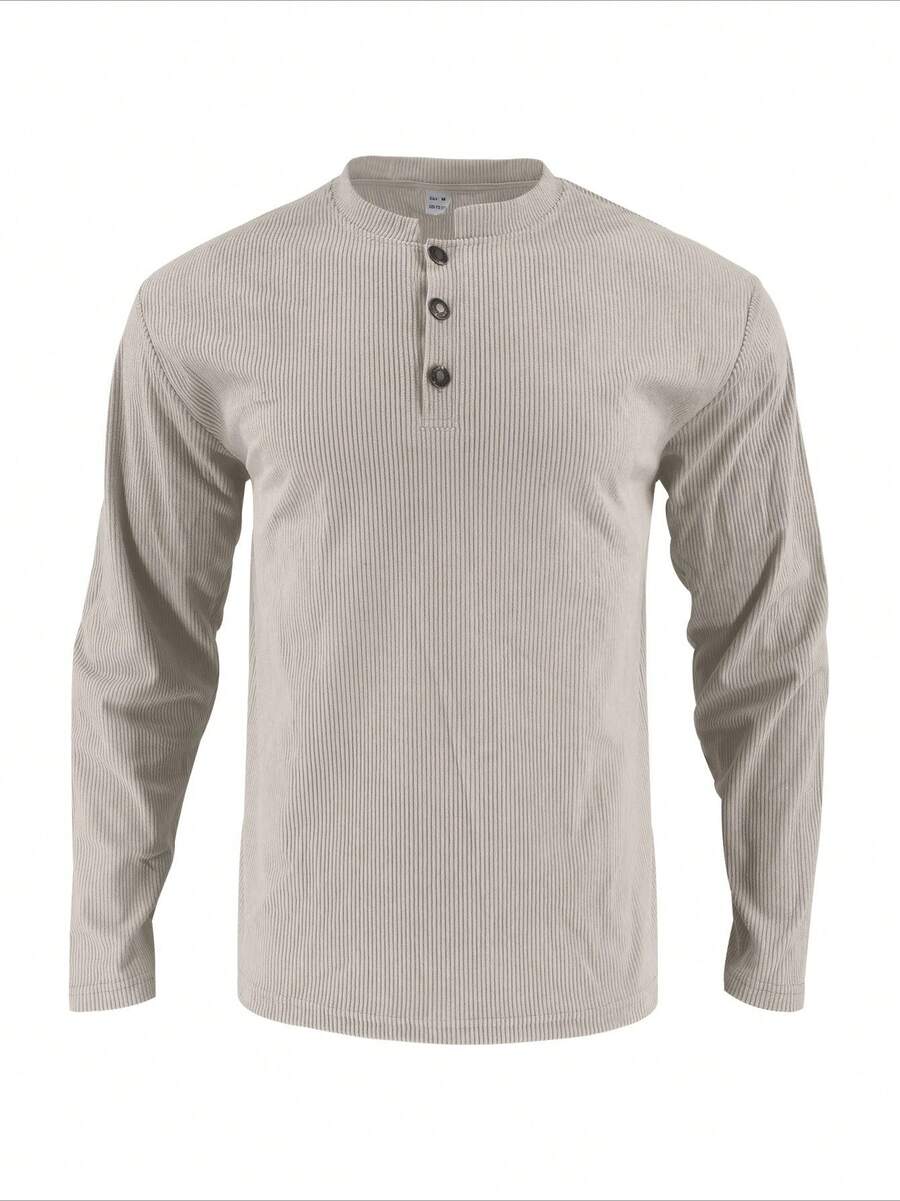 Men Shirts - Khaki - View 1