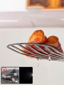 1件304不锈钢铲子，可作油漏铲、牛排铲、煎饼铲、烹饪用具 - 鏽棕色 - 查看 6