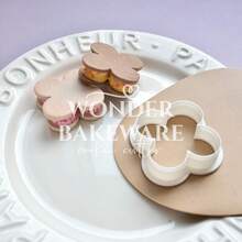 Four Leaf Clover Biscuit Mould Four Leaf Clover Cookie Cutting Mold Fondant Cake Stamp Cookie Cutter Pastry Baking Tool - Clover - View 5