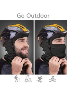 Unisex Neck Gaiter Face Mask Arm Sleeves, Summer Cooling Neck Warmer For Cycling, Skiing - Multicolor - View 8