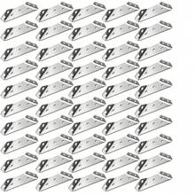[Popular Choice] 50pcs Stainless Steel Corner Brackets- Heavy Duty Triangle Connectors For Furniture, Wood Frame Support, Easy Installation, Metal Triangle Supports By - 50Pcs - View 8