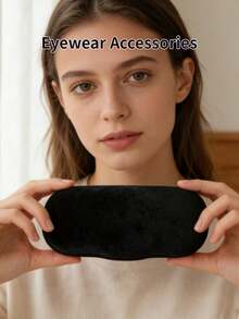 Gucci 奢华眼镜盒、简约眼镜盒、时尚眼镜盒，适合日常使用和旅行，生日礼物、节日礼物 - 黑色 - 查看 2