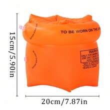 1 对漂浮袖套游泳臂圈，充气游泳臂圈，卷曲带，成人漂浮物，以及提升漂浮物 - 多色 - 查看 2