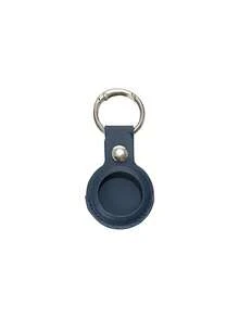 1pc Premium Synthetic Leather AirTag Card Holder With Keychain, Scratch-Resistant AirTag Protective Case, AirTag Keychain Holder, Tag Chain, AirTag GPS Item Finder Tracker - Multicolor - View 9