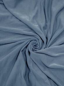 1/4/6pcs Solid Color Chair Covers, Modern Removable Elastic Polyester Fiber Chair Covers, Suitable For Living Room, Dining Room, Bedroom Home Use, All Seasons - Gray Blue - View 9