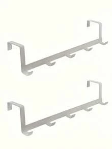 Giá Treo Đồ Qua Cửa Với Nhiều Móc Treo và Ngăn Để Khăn - Thiết Kế Hiện Đại Tiết Kiệm Không Gian, Dễ Lắp Đặt, Có Thể Treo Áo Khoác, Áo Giẻ, Váy, Chăn Ga Giường Nặng - Giá Treo Cửa Chắc Chắn Và với Khung Màu Đen Chắc Chắn và Hoàn Thiện Màu Trắng, Lý Tưởng Cho Lối Vào, Phòng Ngủ, Phòng Tắm - Giải Pháp Lưu Trữ Đa Chức Năng Qua Cửa, Móc Treo Tiện Dụng, Móc Treo Tường, Móc Treo Cửa, Móc Treo Tường, Móc Treo Khăn Tắm - Nhiều màu - Xem 14