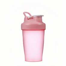 400毫升便携式奶昔摇摇杯，健身补剂蛋白粉杯 - 彩色 - 查看 15
