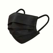 60pcs/40pcsINS-Style Face Masks Individually Wrapped Black Breathable Slimming Face Mask Unisex High-Appearance Fashion Mask For Trendsetters - Multicolor - View 12