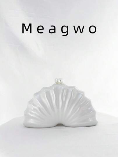 Túi đeo chéo vai tối giản kiểu Âu Mỹ dành cho nữ, túi xách cầm tay vỏ acrylic tinh tế, sáng tạo.