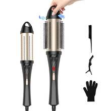 UKLISS Air Style 7-In-1 Upgraded Version 110,000 RPM Hair Dryer Brush Styling Brush (Quick Dry For Wet Hair), Round Brush, Straightening Brush, Curling Brush, Automatic Hair Curling Iron, Hair Dryer Diffuser, Multifunctional Family All-In-One Christmas Gift - 美規A型插(110-127V) - 查看 17