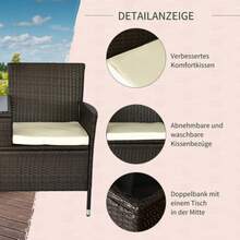 Outdoor Chairs - Rust Brown - View 5