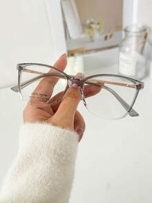 MELINDA MODAVFrame For Women's Prescription Glasses - Light Grey - View 1
