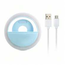 OISE ART STORE Anello Luminoso A Led Per Selfie   Ring Light Telefono Ricaricabile - - Multicolore - Visualizzare 7