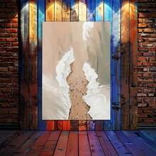 1pc Framed Canvas Wall Art, Vintage Framed Canvas Art Print - Moses Parting The Red Sea, Modern Christian Wall Decor For Living Room, Bedroom, Kitchen & Bathroom, Wooden Frame, Inspirational Bible Story Artwork On Canvas - Perfect Gift For Art Lovers, Canvas Wall Art Ready To Hang - Framed - View 4