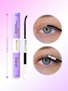 RITALASH Bond & Seal 2 In 1 Waterproof False Eyelashes Glue With Double Ends, Sticky Eyelash Glue For Lash Extensions, Lash Glue Seal For Cosmetic False Lashes, Makeup, DIY Lash Kit - Black - View 4