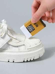 2pcs Shoe Cleaning Erasers, Sneaker Cleaning Erasers, Boot Cleaning Erasers, Suede Shoe Cleaning Eraser Set - Sneaker Cleaning Blocks - White - View 6