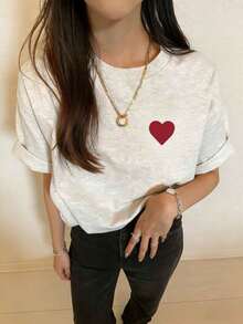 Women T-Shirts - Light Grey - View 3