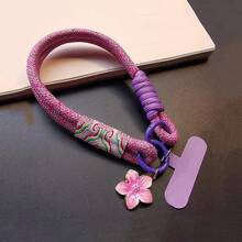 Dây đeo chống sốc 1 chiếc, mặt dây chuyền hoa anh đào tráng men nhiều màu sắc, họa tiết mây trang nhã, độc đáo và tinh tế, cảm giác cao cấp, dây đeo cổ tay ngắn thích hợp cho hoạt động ngoài trời, du lịch, chụp ảnh, chống thất lạc, dây treo ốp điện thoại, kèm kẹp lò xo. Quà tặng kèm theo. - Nhiều màu - Xem 6