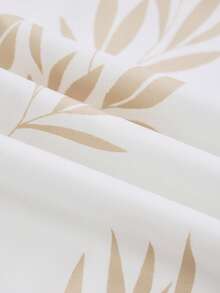 abyoxi 两件套：不对称领口系带腰身休闲上衣和阔腿裤，性感黄色套装，适合通勤、海滩、春夏穿着 - 杏色花 - 查看 7