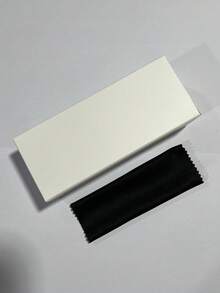 1 副女士复古时尚超大镜框眼镜，适合日常使用，透明镜片，适合电脑、阅读、游戏、电视、手机 - 亮黑 - 查看 11