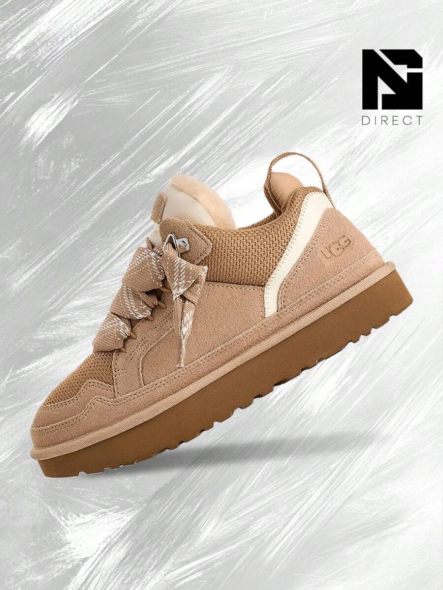 UGG Lowmel Sand (Women's)- Women's Cozy Indoor-Outdoor & Snow Day Wear Shoes With Cloud-Level Comfort, Low-Profile Casual Design For Autumn Winter-Easter Gift– Snow Boots-1144032 SAN - 沙 - 查看 1