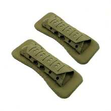 战术装备，背心肩垫，带可拆卸透气弹性网布垫的战术肩垫，背心配件肩垫，柔软网布垫 - 彩色 - 查看 14