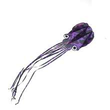 Kizh Kite Octopus Large Frameless Soft Parafoil Kites For  And Adults Easy Flyer Kite For Beach Park Garden Playground 150 Inchs Long Perfect Outdoor Fun - Purple - View 4