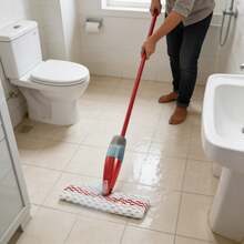 Microfiber Spray Mop With Reusable & Machine Washable Mop Pad, Mop Set  Trap, And Mop Pad - 1 ct - 查看 4