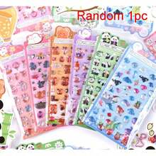 Cartoon Stickers For DIY Scrapbooking, Birthday Gifts, Cute Phone Stickers, Stationery - Multicolor - View 10