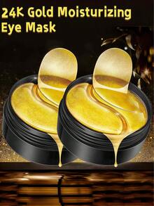 60pcs/Set, 7-Day Anti-Aging, Anti-Wrinkle, Reduce Dark Circles & Puffiness Eye Mask, Moisturizing & Brightening, Visible Results In 15 Minutes - Multicolor - View 6