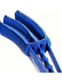 2 Reusable Window Cleaner - Easy To Use And Washable - For Blinds, Blinds, Curtains, Etc. - Removable And Washable Dust Brush, Household Crevice Wizard Air Conditioner Vent Cleaning Brush, Shutter Cleaning Tool - Multicolor - View 10