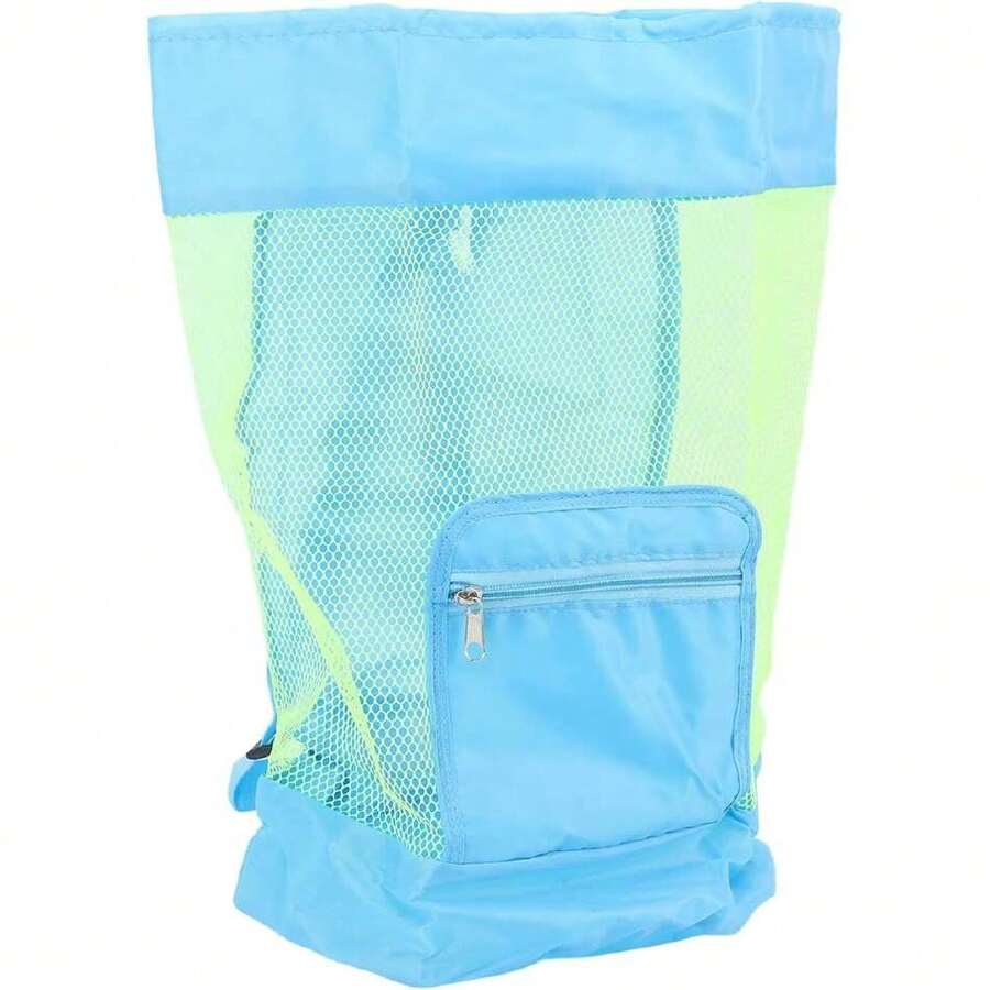 Bolsa Grande de Malla para Juguetes de Playa, Bolsa de Malla para Juguetes de de Playa, Portátil, Tela Oxford 600D, Multifuncional para Toallas, Artículos Diversos para,40992426 - Multicolor - Ver 1