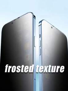 3Pcs Matte Privacy Screen Protector Compatible With Iphone 17 Pro Max 6.9-Inch Soft Film, Non Glass, Full Coverage Anti-Peeping Anti Spy Anti Glare Ceramic Film, Anti-Fingerprint, Case Friendly Compatible With IPhone 17 Pro Max 17 Air 16 Pro Max/16 Pro/16 Plus/16/15 Pro Max/14 Pro Max/13 Mini/12/11/XS MAX/XR/8+/7 Plus - Black - View 2