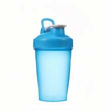 400毫升便携式奶昔摇摇杯，健身补剂蛋白粉杯 - 彩色 - 查看 18