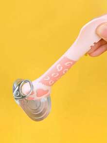 Pet Silicone Feeding Spoon, Stirring Slow Feeding Can Sealing Can Opening, Cat Claw Shape Multi Functional, Pet Food Serving, Dog Cat Owners Pet Keepers, Cute Practical Durable, Cute Cat Claw Multi Functional Pet Silicone Feeding Tool - 5L - View 5