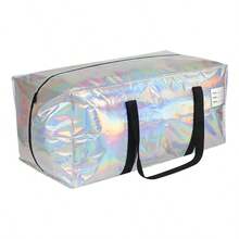 Large Pink Moving Bag - Durable Fabric Storage Bag With Side Handles And Label Pocket - 7 Styles Available - Suitable For Clothes Organization, Dorm, Travel And Moving Supplies, Under Bed Storage - Multicolor - View 15