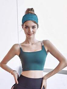 Elastic Workout Headbands Sweat-Absorbent Bandanas For Sports Yoga Running Breathable Hair Band Non-Slip Sweatband Hair Wrap For Women Men For Gym Workouts Daily Use Headscarf Stretchy Fabric Hair Accessory Fashion Accessories Travel Accessories - One Size - View 11