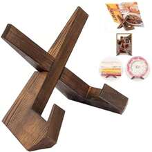 Handmade Recipe Rack, Rustic Farmhouse Style Recipe Rack, Suitable For Kitchen Countertops And Cabinets. - Multicolor - View 4