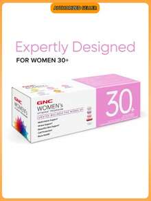 GNC Women's 30+ Vitapak – Daily Multivitamin Pack With B1-B12, Calcium & Skin Support Blend | 30-Day Supply | 5-In-1 Nutrient Formula | Tablets & Capsule Combo - Pack of 1 - 查看 12