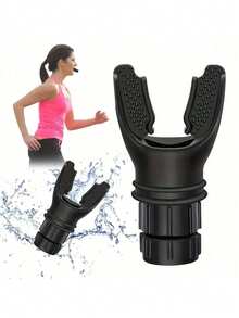 Breathing Trainer Lung Flexer Durable Fitness Exerciser Increases Lung Capacity Breath Adjustable Levels Respiratory Deep Breath - Multicolor - View 2