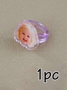 LICVIC 1/2 piezas Decoraciones conmemorativas de acrílico, personalizables con fotos, adecuadas tanto para niños como para niñas, y se pueden personalizar con fotos como regalos. - Estilo A - Ver 12