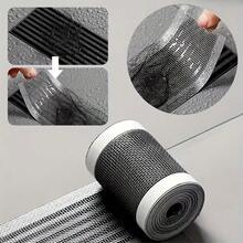 99.82cm Adjustable Shower Drain Protector, Self-Adhesive Floor Drain Cover, Mesh Sink Strainer, Easy To Clean, Suitable For Bathroom Floor And RV Toilet Accessories - Floor Drain Sticker - View 8
