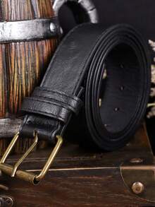 A Set Of Magic Keys, Gringotts Vault Chest Keys, With A Medieval Retro PU Leather Keychain, Halloween Costume Props. - A - View 14